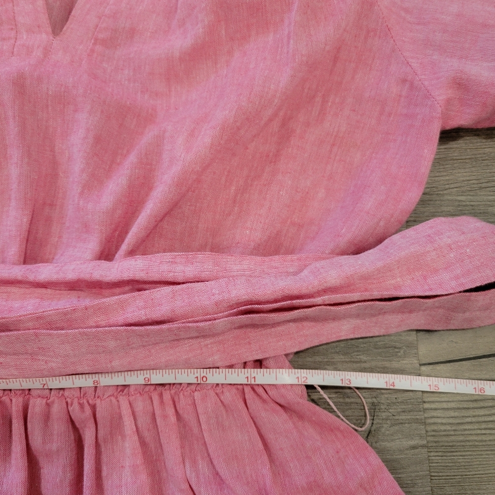 Willa Story Linen Midi Dress Size Small - Picture 15 of 16